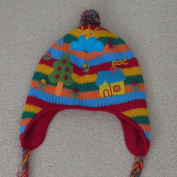 Girls Puruvian Hat - Picture 1 of 6